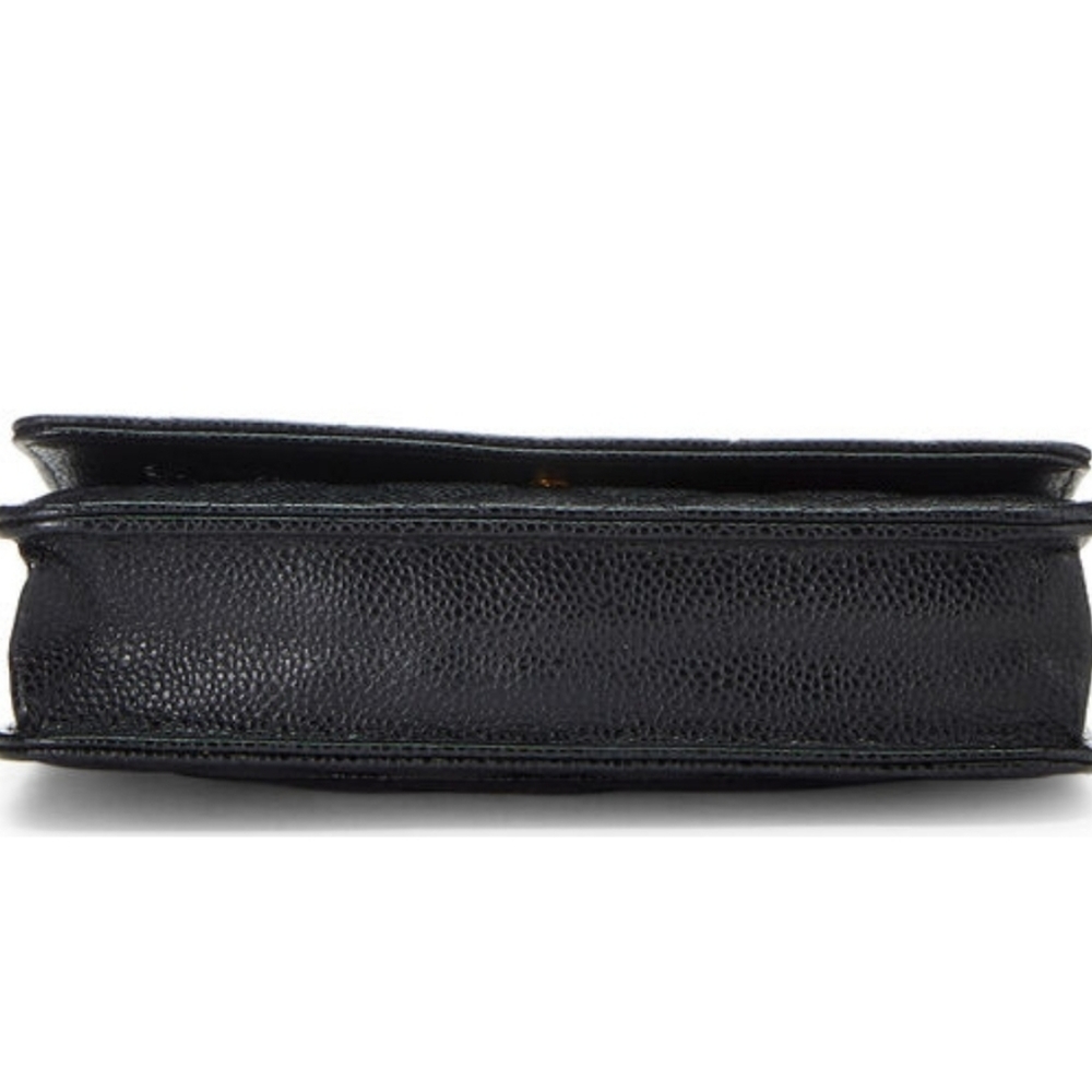Chanel Black Quilted Caviar Leather WOC - Picture 9 of 10